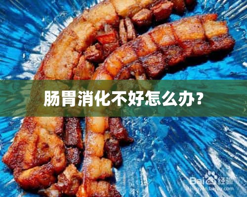 肠胃消化不好怎么办？