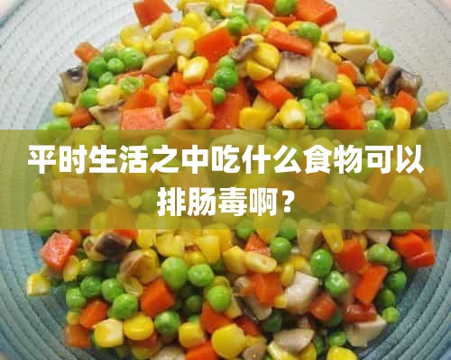 平时生活之中吃什么食物可以排肠毒啊？