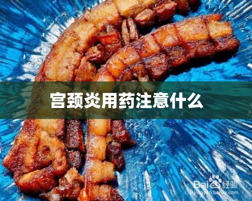 宫颈炎用药注意什么