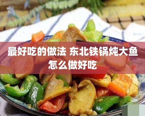 最好吃的做法 东北铁锅炖大鱼怎么做好吃