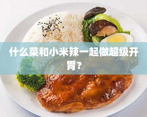 什么菜和小米辣一起做超级开胃？