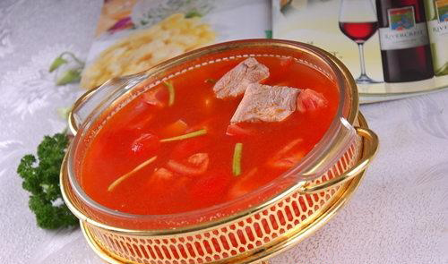 西红柿瘦肉汤营养价值